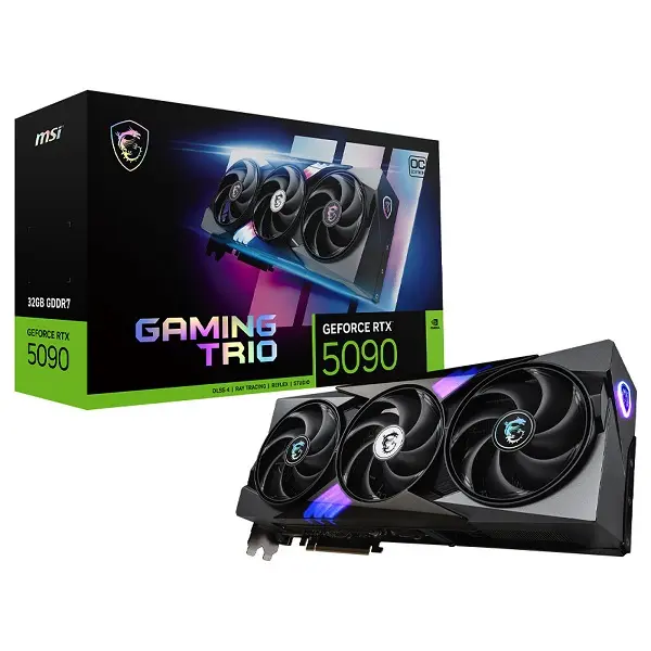 GPU RTX 5090 32GB OC MSI GAMING TRIO BLACK